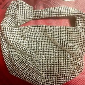 Rhinestone Bag Dazzle Knot